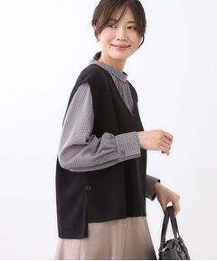 Reflect / リフレクト ベスト | 【WEB先行カラーあり／セットアップ可】Vネックニットベスト