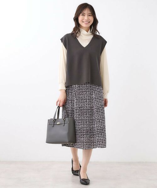 Reflect / リフレクト ベスト | 【WEB先行カラーあり/セットアップ可】Vネックニットベスト | 詳細6