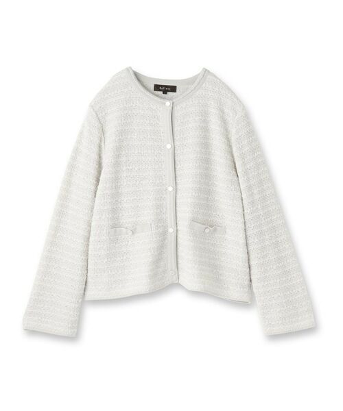 Reflect / リフレクト カーディガン・ボレロ | 【ライトアウター/ゆったりシルエット/気軽な羽織に◎】ドライタッチカーディガン | 詳細13