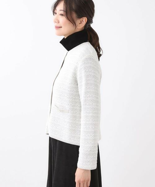 Reflect / リフレクト カーディガン・ボレロ | 【ライトアウター/ゆったりシルエット/気軽な羽織に◎】ドライタッチカーディガン | 詳細15