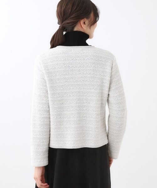 Reflect / リフレクト カーディガン・ボレロ | 【ライトアウター/ゆったりシルエット/気軽な羽織に◎】ドライタッチカーディガン | 詳細16