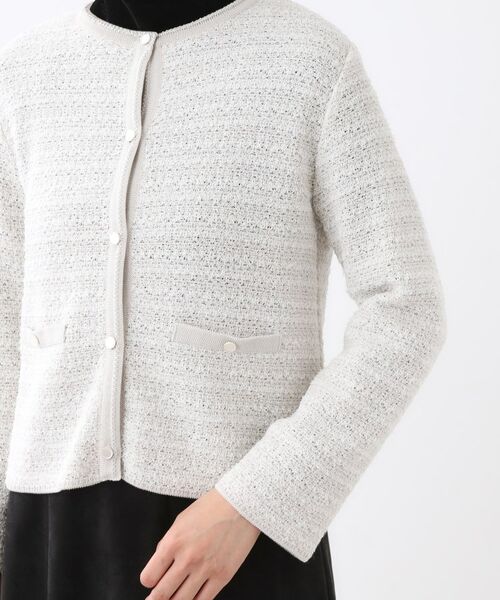 Reflect / リフレクト カーディガン・ボレロ | 【ライトアウター/ゆったりシルエット/気軽な羽織に◎】ドライタッチカーディガン | 詳細18
