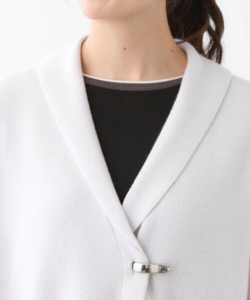 Reflect / リフレクト カーディガン・ボレロ | 【ライトアウター／気軽な羽織に◎】オフボディカーディガン | 詳細13