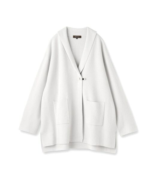 Reflect / リフレクト カーディガン・ボレロ | 【ライトアウター／気軽な羽織に◎】オフボディカーディガン | 詳細9