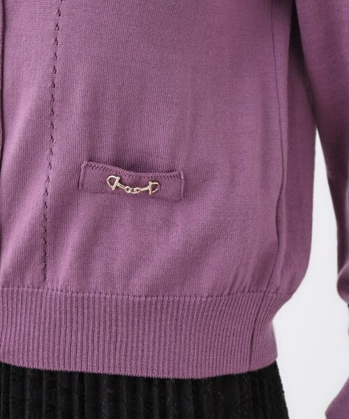 Reflect / リフレクト カーディガン・ボレロ | 【WEB先行カラーあり/軽い羽織に◎/アンサンブル可】透かし柄カーディガン | 詳細27