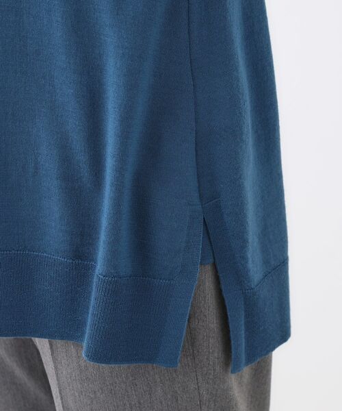 Reflect / リフレクト カーディガン・ボレロ | 【ちくちくしない／アンサンブル可／通勤におすすめ◎】オフボディ着流しカーディガン | 詳細19