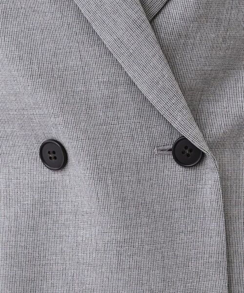 Reflect / リフレクト テーラードジャケット | 【単品使いOK◎／ライトアウター／セットアップ可】リラクシーメランジジャケット | 詳細9