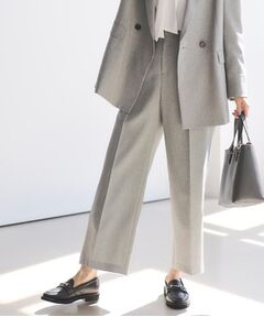 Reflect / リフレクト パンツ | 【単品使いOK◎／セットアップ可】リラクシーメランジワイドパンツ