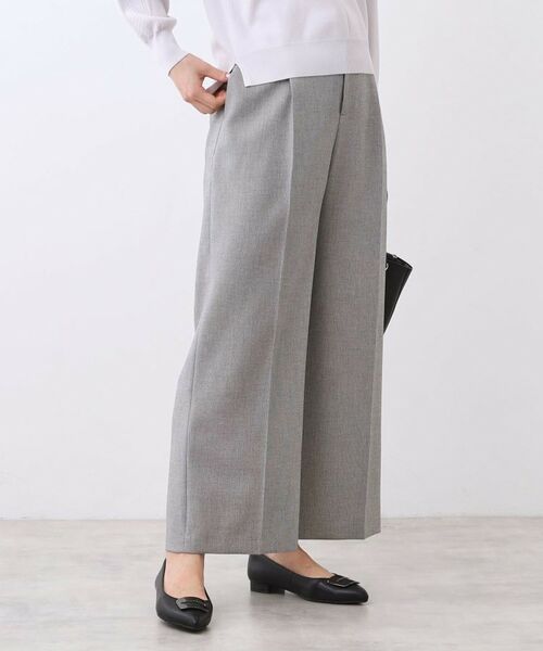 Reflect / リフレクト パンツ | 【単品使いOK◎/セットアップ可】リラクシーメランジワイドパンツ | 詳細5