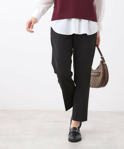 Reflect / リフレクト パンツ | 【高身長さんに嬉しい長め丈追加！／私のパンツ／すっきり見え◎】テーパードパンツ | 詳細13