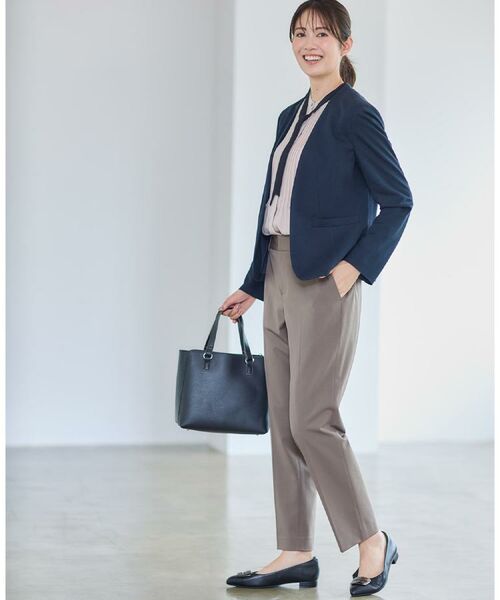 Reflect / リフレクト パンツ | 【高身長さんに嬉しい長め丈追加！／私のパンツ／すっきり見え◎】テーパードパンツ | 詳細2