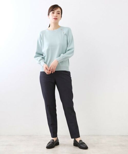 Reflect / リフレクト パンツ | 【高身長さんに嬉しい長め丈追加！／私のパンツ／すっきり見え◎】テーパードパンツ | 詳細24