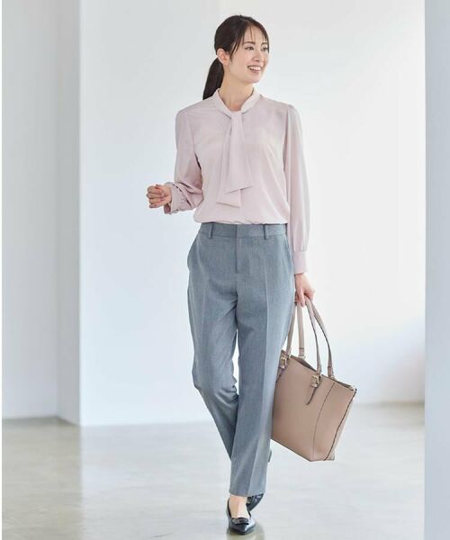 Reflect / リフレクト パンツ | 【高身長さんに嬉しい長め丈追加！／私のパンツ／すっきり見え◎】テーパードパンツ | 詳細3