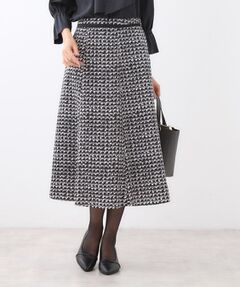 Reflect / リフレクト スカート | 【ニットスタイルが華やかに◎】チドリ風プリントフレアスカート