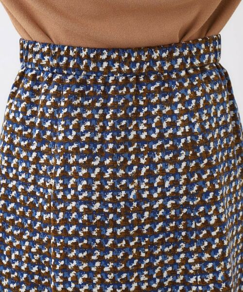 Reflect / リフレクト スカート | 【ニットスタイルが華やかに◎】チドリ風プリントフレアスカート | 詳細14