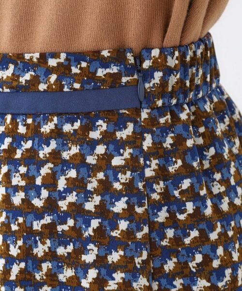 Reflect / リフレクト スカート | 【ニットスタイルが華やかに◎】チドリ風プリントフレアスカート | 詳細15