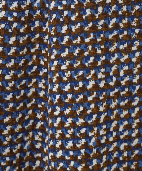 Reflect / リフレクト スカート | 【ニットスタイルが華やかに◎】チドリ風プリントフレアスカート | 詳細8