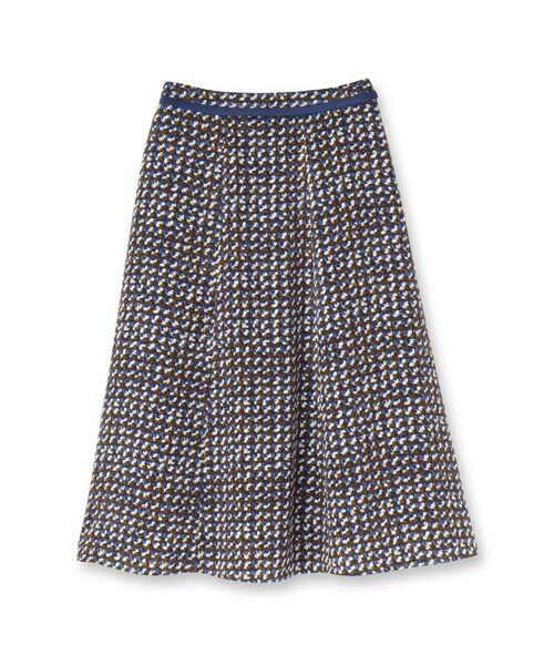 Reflect / リフレクト スカート | 【ニットスタイルが華やかに◎】チドリ風プリントフレアスカート | 詳細9