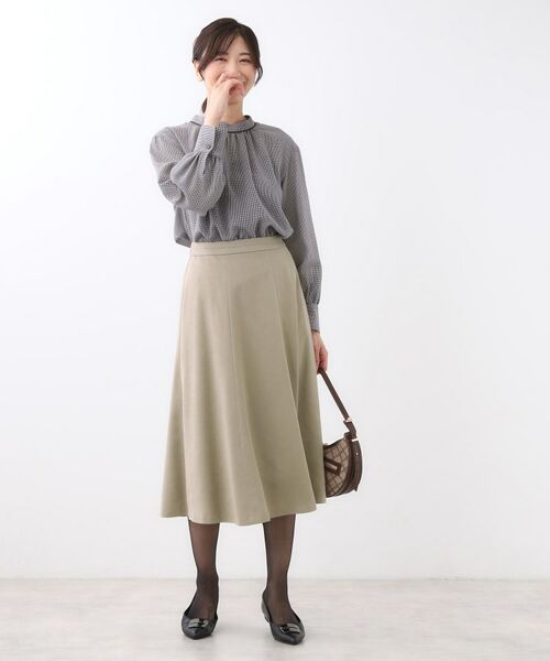 Reflect / リフレクト スカート | 【ジャケット合わせにぴったり◎】スエードライクフレアスカート | 詳細18
