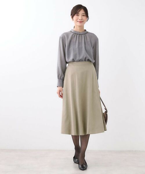 Reflect / リフレクト スカート | 【ジャケット合わせにぴったり◎】スエードライクフレアスカート | 詳細19