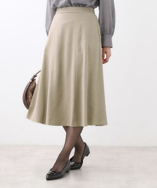 Reflect / リフレクト スカート | 【ジャケット合わせにぴったり◎】スエードライクフレアスカート | 詳細20