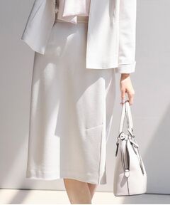 Reflect / リフレクト スカート | 【セットアップ可／すっきりシルエット／通勤におすすめ◎】キレイめジャージタイトスカート