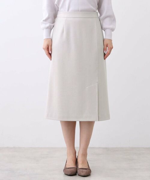 Reflect / リフレクト スカート | 【セットアップ可/すっきりシルエット/通勤におすすめ◎】キレイめジャージタイトスカート | 詳細11
