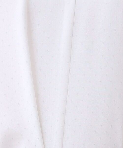 Reflect / リフレクト シャツ・ブラウス | 【きちんと見え/通勤/セレモニーにおすすめ◎】ドット柄ボウタイブラウス | 詳細11