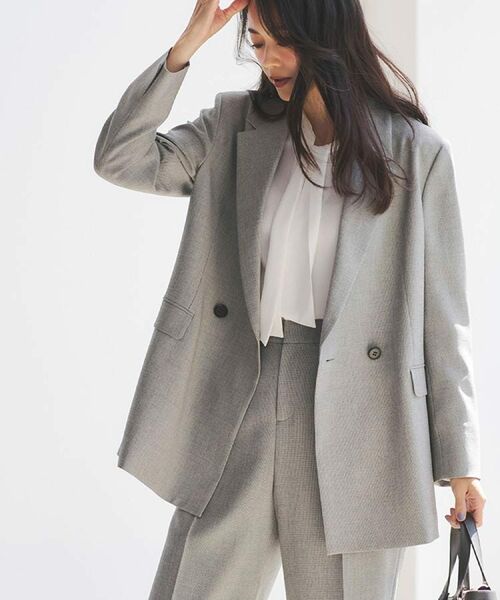 Reflect / リフレクト シャツ・ブラウス | 【きちんと見え/通勤/セレモニーにおすすめ◎】ドット柄ボウタイブラウス | 詳細2