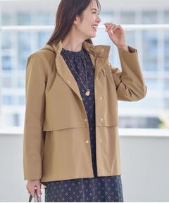 Reflect / リフレクト レザーブルゾン・ジャケット | 【すっきり見え／フード取り外し可／通勤におすすめ◎】ライティアウター