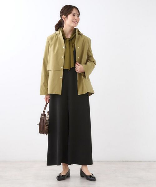 Reflect / リフレクト レザーブルゾン・ジャケット | 【すっきり見え/フード取り外し可/通勤におすすめ◎】ライティアウター | 詳細12