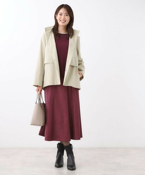 Reflect / リフレクト レザーブルゾン・ジャケット | 【すっきり見え/フード取り外し可/通勤におすすめ◎】ライティアウター | 詳細16