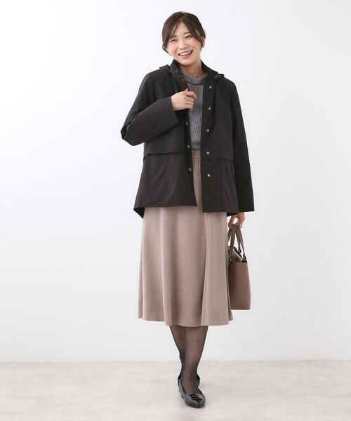 Reflect / リフレクト レザーブルゾン・ジャケット | 【すっきり見え/フード取り外し可/通勤におすすめ◎】ライティアウター | 詳細8