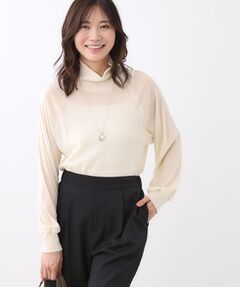 Reflect / リフレクト カットソー | 【レイヤードスタイルのインナーに◎】タートル×ラグランスリーブプルオーバー