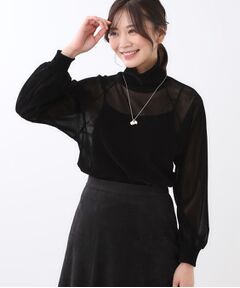 Reflect / リフレクト カットソー | 【レイヤードスタイルのインナーに◎】タートル×ラグランスリーブプルオーバー