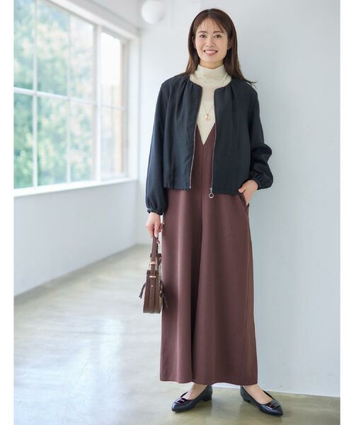 Reflect / リフレクト カットソー | 【レイヤードスタイルのインナーに◎】タートル×ラグランスリーブプルオーバー | 詳細9