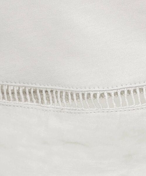 Reflect / リフレクト カットソー | 【E‐QUALITY/体型カバー】シアー×レースデザインプルオーバー | 詳細12