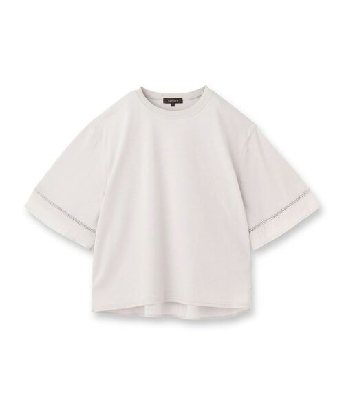 Reflect / リフレクト カットソー | 【E‐QUALITY/体型カバー】シアー×レースデザインプルオーバー | 詳細13