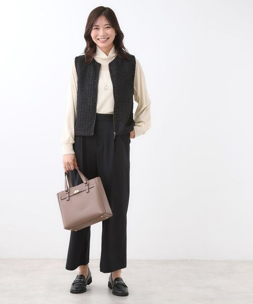 Reflect / リフレクト ベスト | 【軽い羽織に◎】フロントファスナー開きベスト | 詳細2