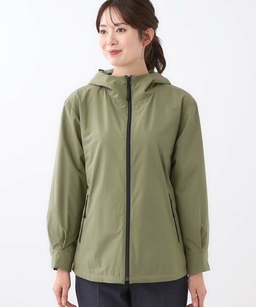 Reflect / リフレクト レザーブルゾン・ジャケット | 【ライトアウター／キレイ見え／気軽な羽織に◎】スポーティライトアウター | 詳細16