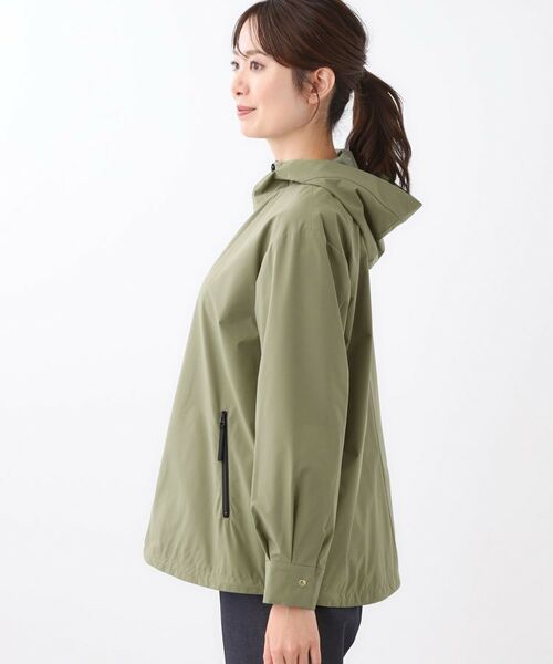 Reflect / リフレクト レザーブルゾン・ジャケット | 【ライトアウター／キレイ見え／気軽な羽織に◎】スポーティライトアウター | 詳細17