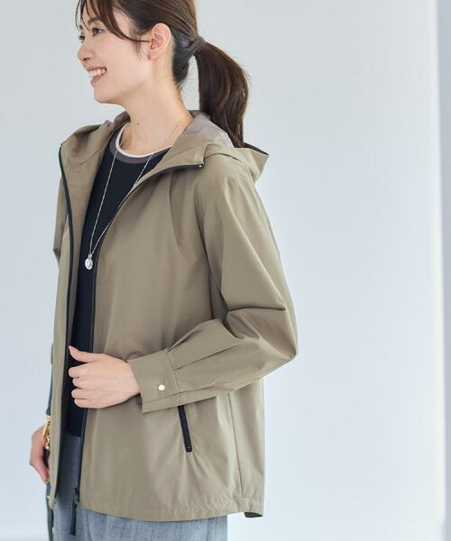 Reflect / リフレクト レザーブルゾン・ジャケット | 【ライトアウター／キレイ見え／気軽な羽織に◎】スポーティライトアウター | 詳細2