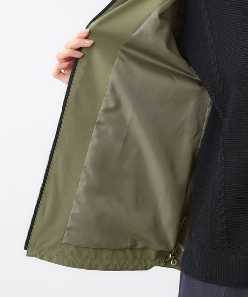 Reflect / リフレクト レザーブルゾン・ジャケット | 【ライトアウター／キレイ見え／気軽な羽織に◎】スポーティライトアウター | 詳細24