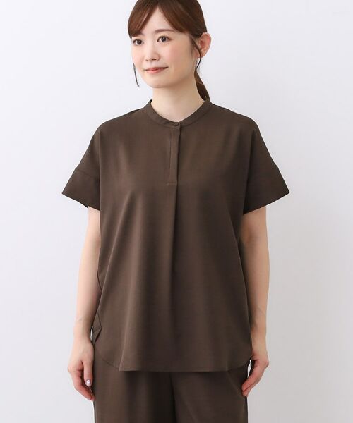 Reflect / リフレクト セットアップ | 【E‐QUALITY／ウエスト総ゴム／セットアップ／単品使いOK◎】ブラウス＋ストレートパンツセット | 詳細24