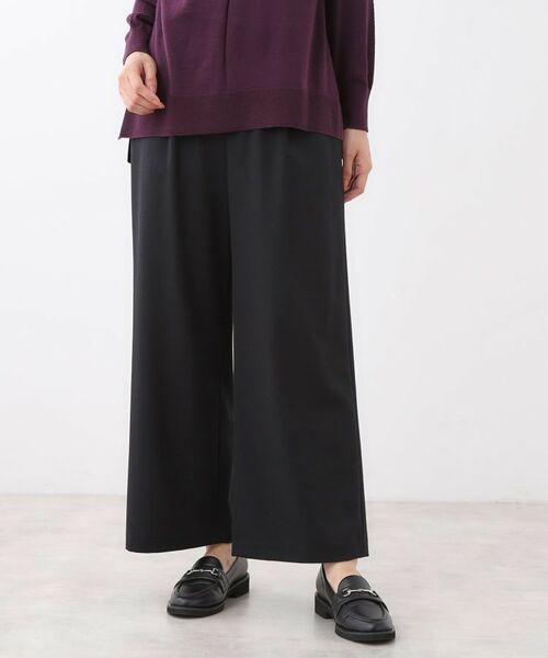 Reflect / リフレクト ショート・ハーフ・半端丈パンツ | 【すっきりシルエット】ワイドクロップドパンツ | 詳細17