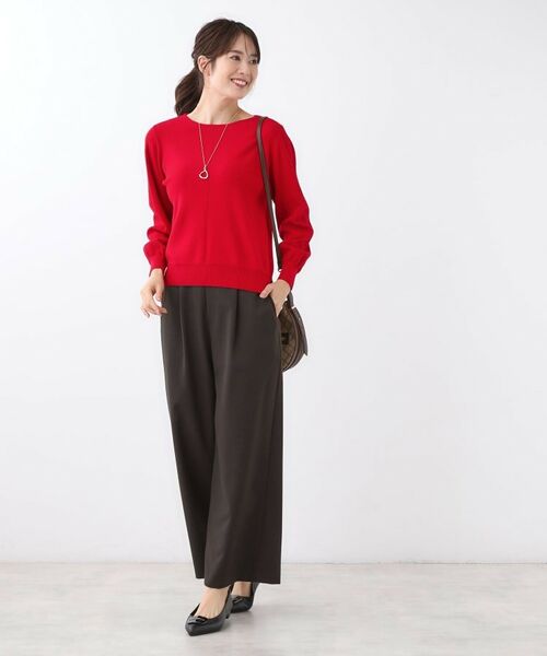 Reflect / リフレクト ショート・ハーフ・半端丈パンツ | 【すっきりシルエット】ワイドクロップドパンツ | 詳細19