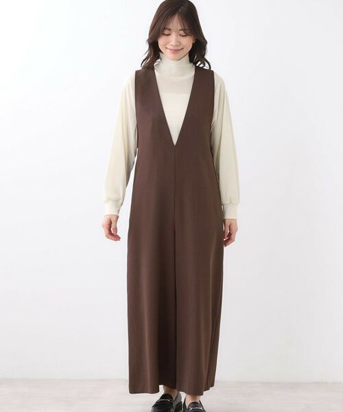 Reflect / リフレクト サロペット・オールインワン | 【すっきり縦長シルエット】サロペットパンツ | 詳細15