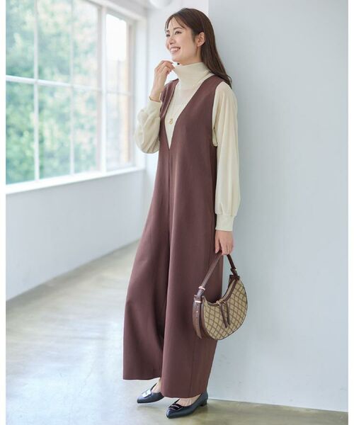 Reflect / リフレクト サロペット・オールインワン | 【すっきり縦長シルエット】サロペットパンツ | 詳細3