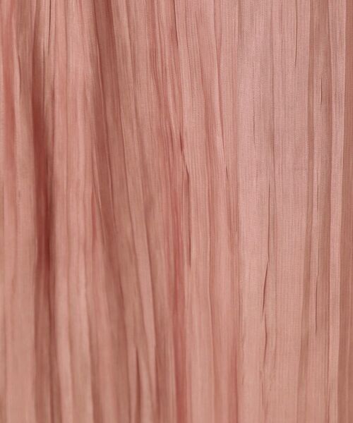 Reflect / リフレクト ロング・マキシ丈スカート | 【秋映え／華やかな揺れ感】ワッシャー加工タックフレアロングスカート | 詳細4