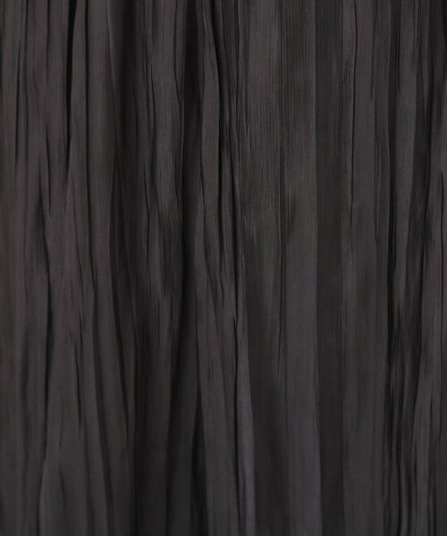 Reflect / リフレクト ロング・マキシ丈スカート | 【秋映え／華やかな揺れ感】ワッシャー加工タックフレアロングスカート | 詳細8